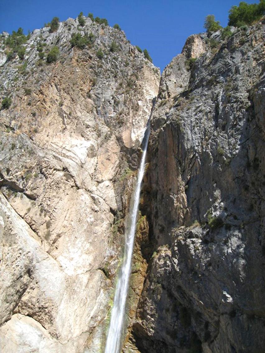 Arslanbob big waterfall