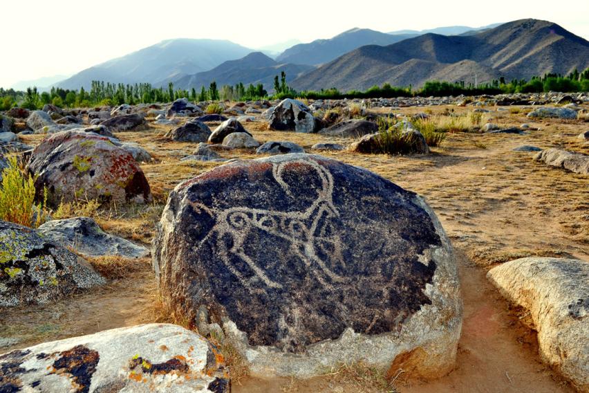 Petroglyphs of Cholpon-Ata