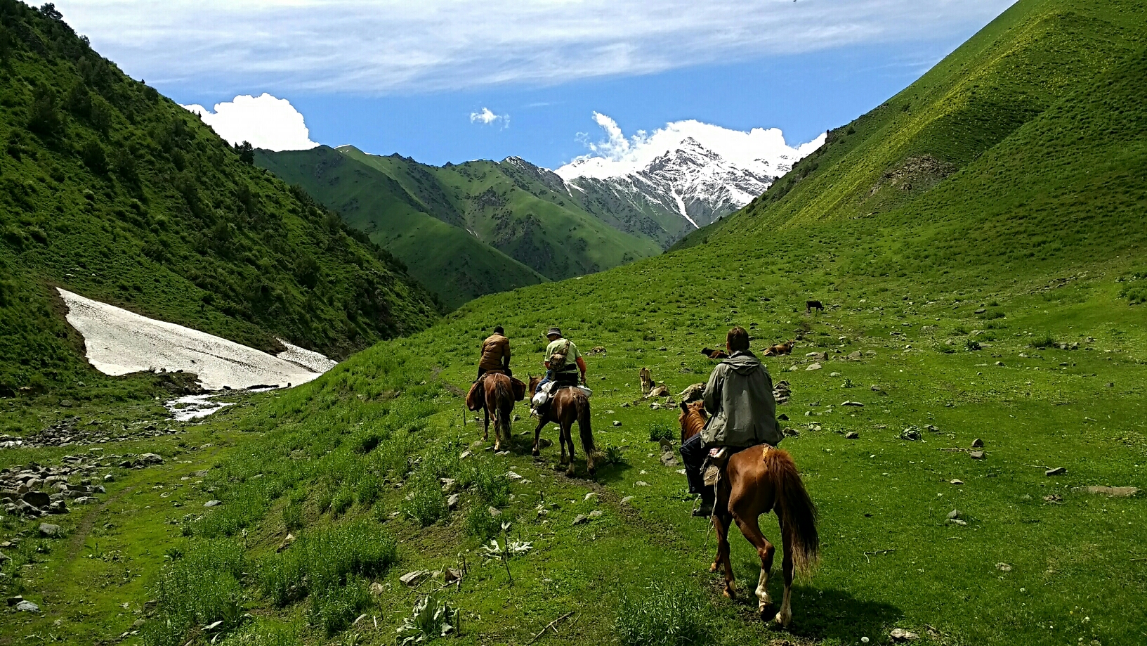 Horse Riding to Tosor Pass