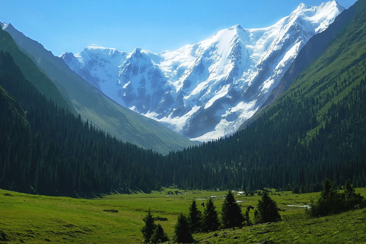 Природа киргизии на