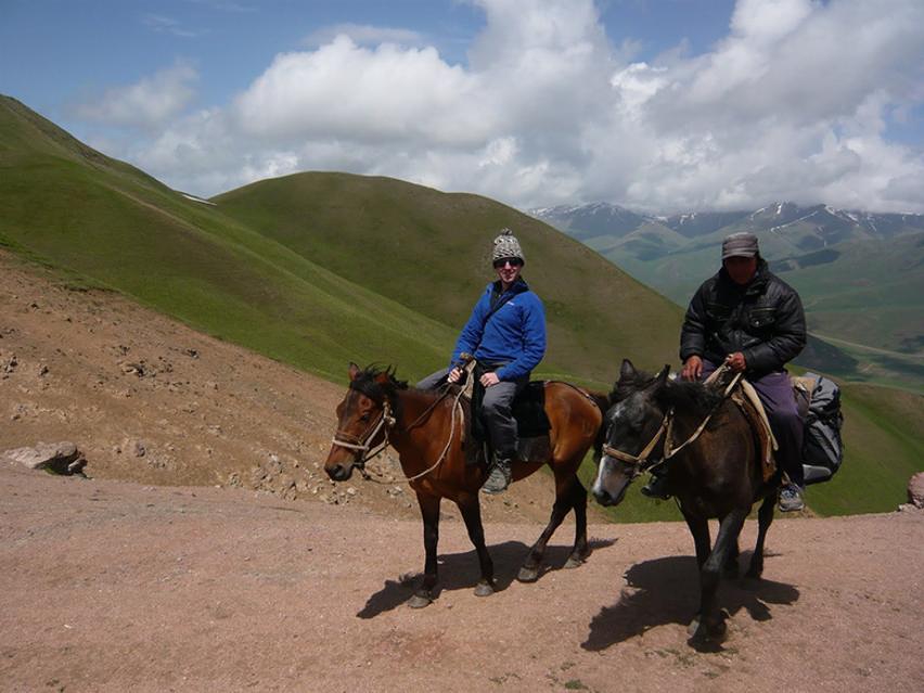 Horse riding Kyrgyzstan