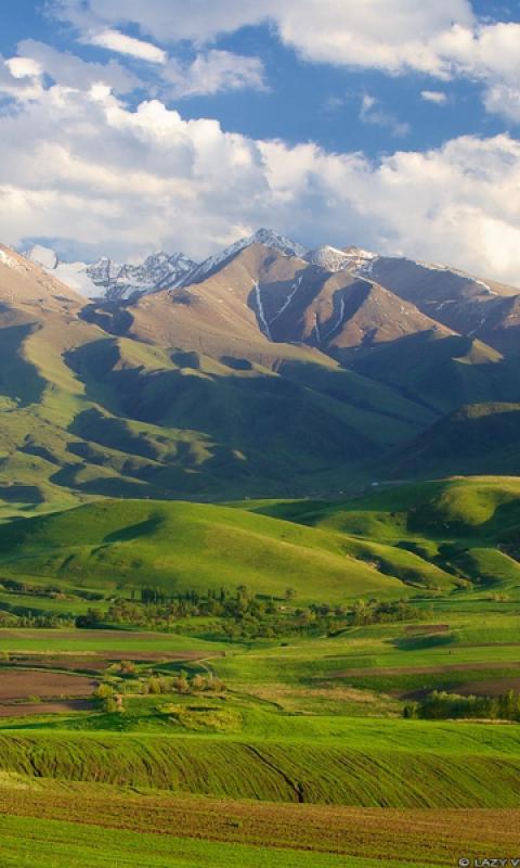 Kyrgyz Ala-Too mountain range