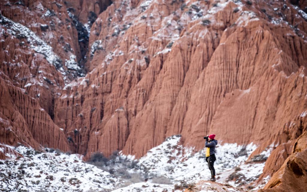 Mars Canyon, Winter Kyrgyzstan