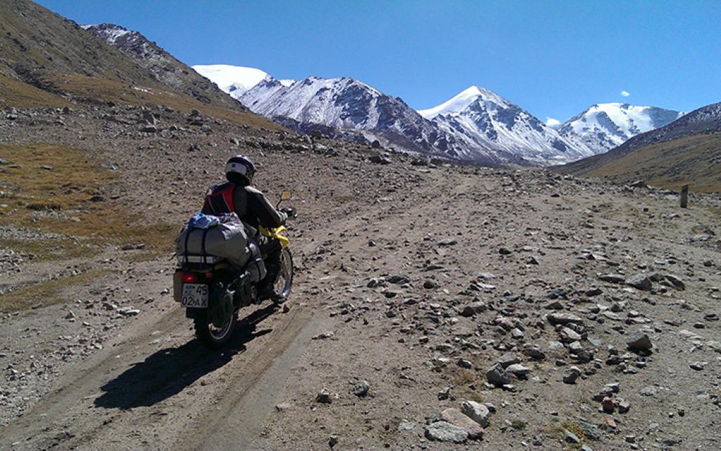 Motorcycle tour in Kyrgyzstan