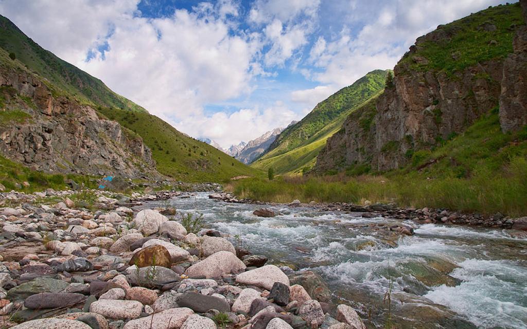River in Belogorka gorge