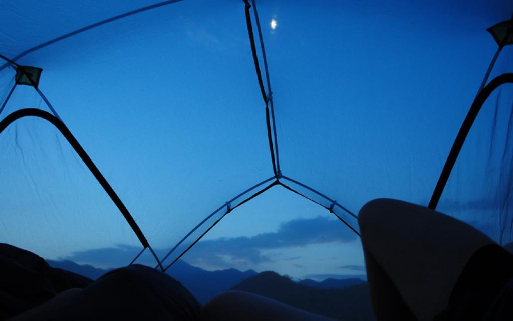 Night In Tent