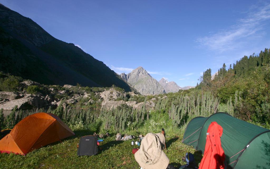 Tents In Karakol Valley