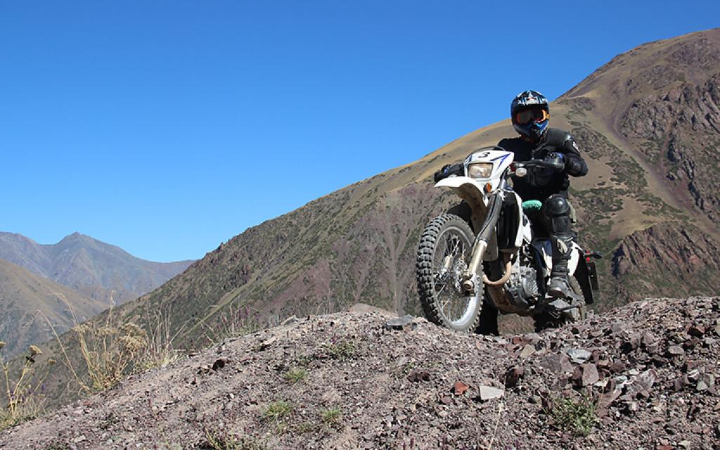 Motorcycle tour in Kyrgyzstan